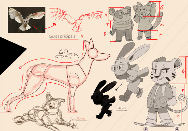 Dominando a Arte de Desenhar Animais, Criaturas e Personagens