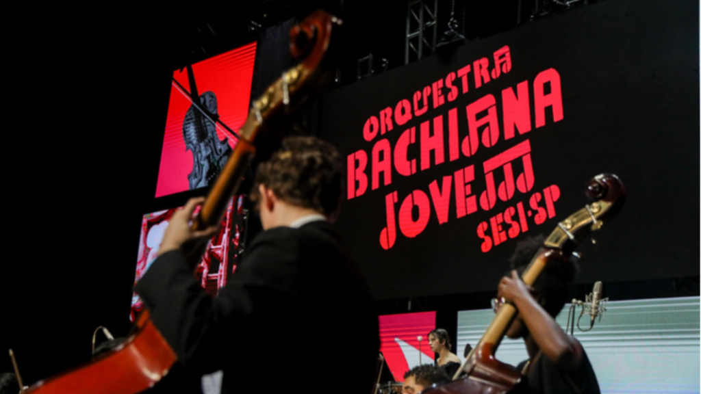 Fotografia da Orquestra Bachiana Jovem SESI-SP
