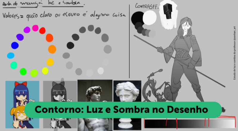 Contorno: Luz e Sombra no Desenho