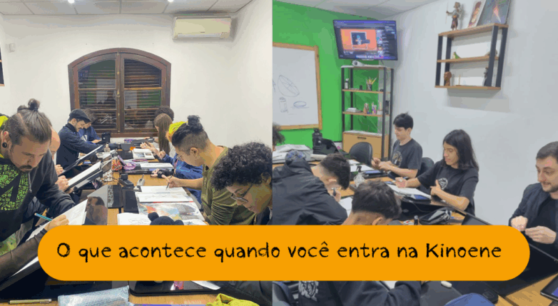 O que acontece quando você entra na Kinoene?