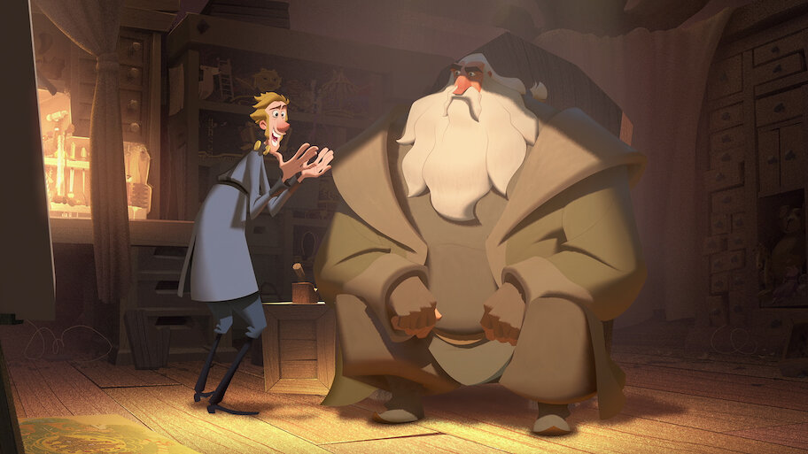Animações incríveis pra quem quer estudar desenho! Imagem da animação Klaus