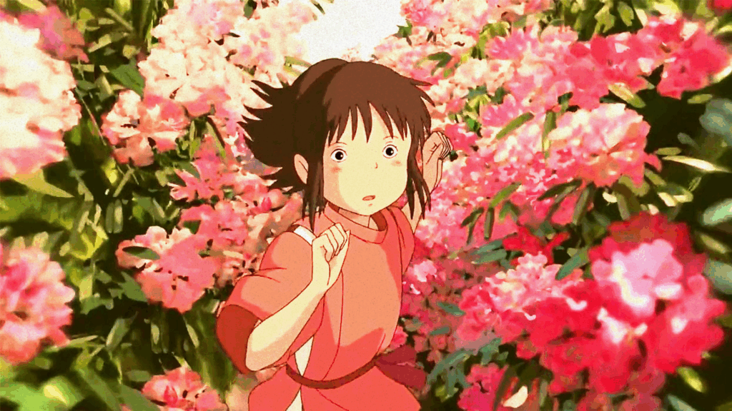 Animações incríveis pra quem quer estudar desenho! Imagem da animação A Viagem de Chihiro